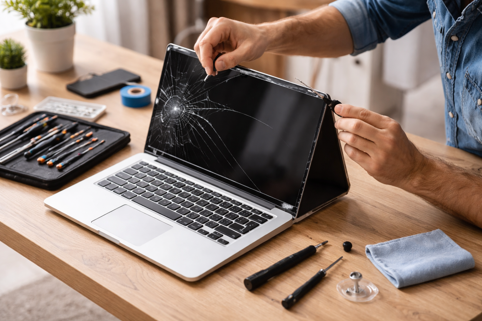 Don’t Panic! Here’s How to Repair Your Broken Laptop Screen at Home