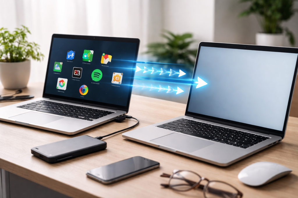 Transferring Software to a New Computer