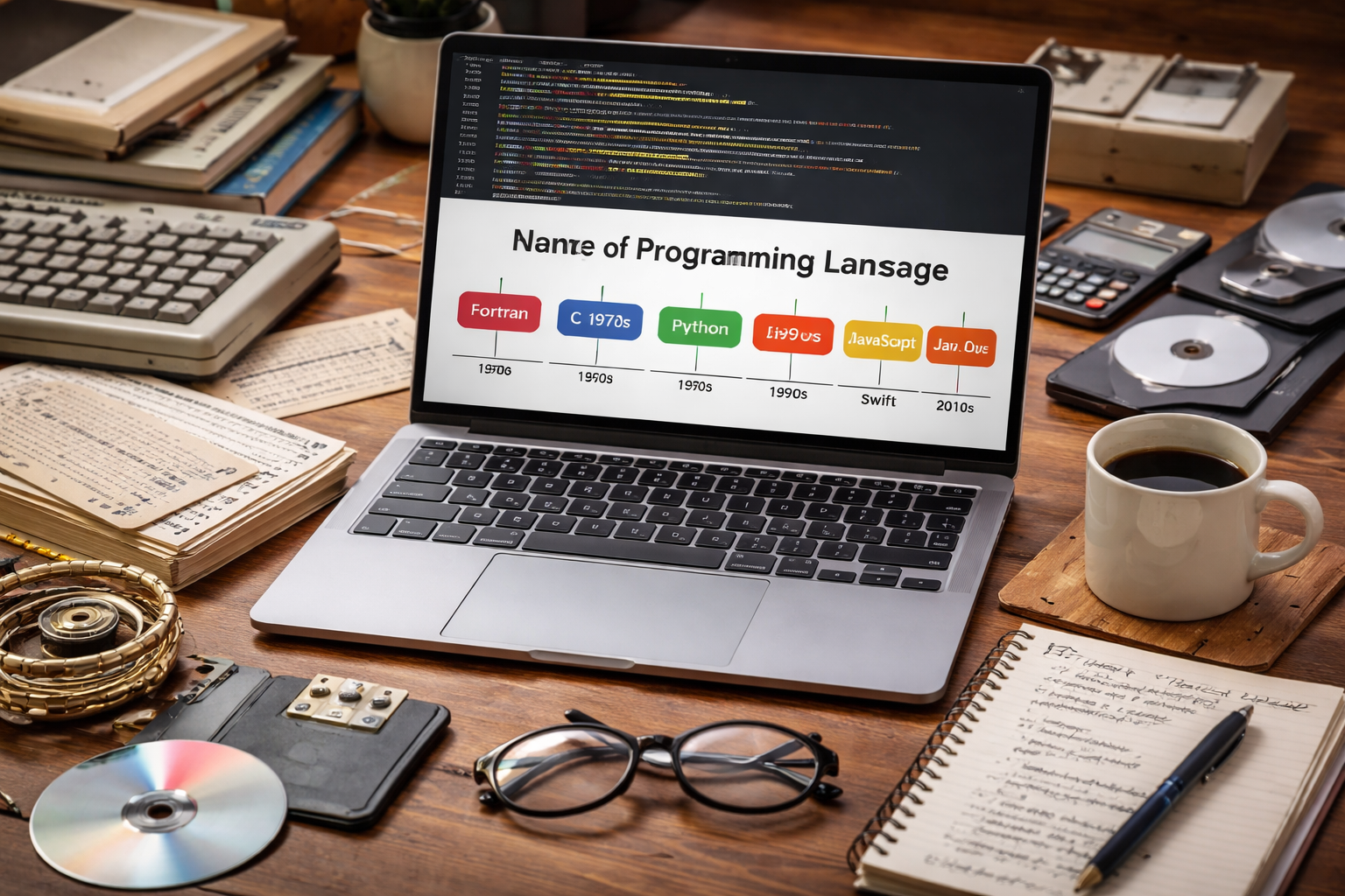 A Brief History of Programming Languages: From FORTRAN to JavaScript