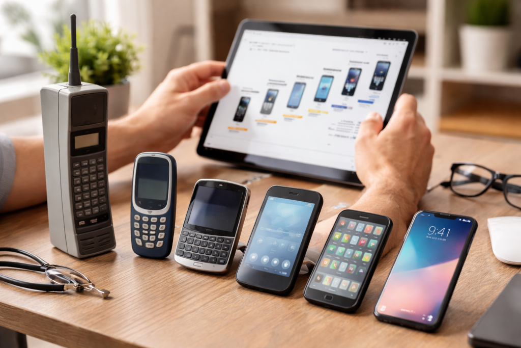 A Timeline of Key Milestones in Mobile History